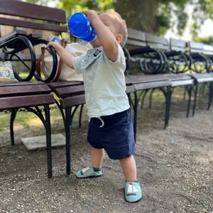 Boys' soft slippers Liliputi Sailboat image-2