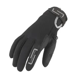 Luvas de motocicleta cruzadas Lindstrands Coal image-0