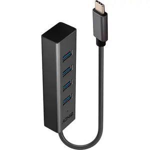 Hub USB 3.2 4 porte tipo C Lindy