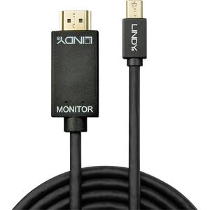 Câble DisplayPort 1.2 vers HDMI 1.4 M/M Lindy image-1