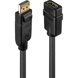 Cavo adattatore DisplayPort maschio a HDMI femmina Lindy