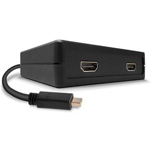 Adaptateur hub mini DisplayPort/HDMI MST vers 2 ports HDMI 2.0 Lindy image-1