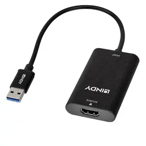 Adaptateur vidéo HDMI vers USB 3.1 Lindy image-0