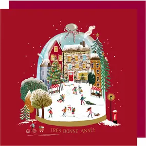 Doble tarjeta de Navidad Ling Design image-0