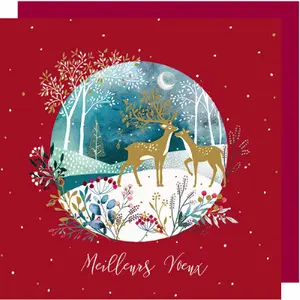 Doppelte Weihnachtskarte Ling Design image-0