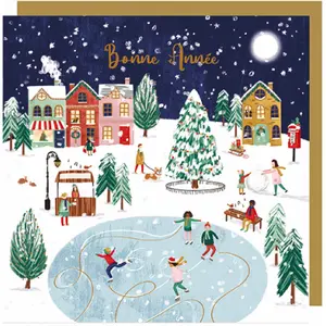 Doppelte Weihnachtskarte Ling Design image-0