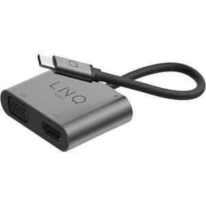 Station d'accueil 4 en 1 multiports LINQ USB-C HUB
