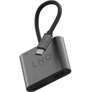 Station d'accueil 4 en 1 multiports LINQ USB-C HUB image-1