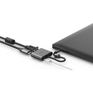Station d'accueil 4 en 1 multiports LINQ USB-C HUB image-2