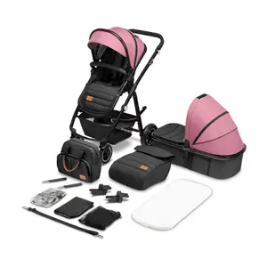 Wózek 2 w 1 dla niemowląt Lionelo Amber image-1