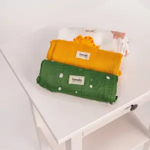 Pieluszki dla niemowląt Lionelo Bamboo (x3) image-4