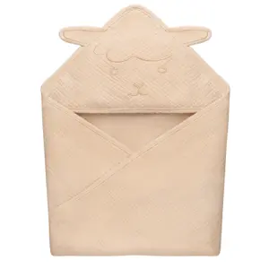 Pushchair footmuff Lionelo Muslin Hooded Towel