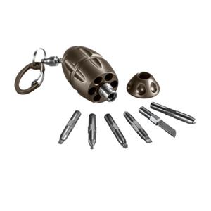 Multifunction key ring Lionsteel Eggie Keychain image-1