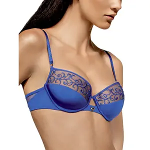Soutien-gorge balconnet armaturé femme Lisca Bluebell image-0