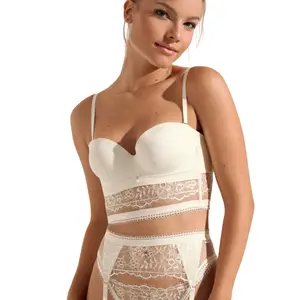 Soutien-gorge balconnet préformé femme Lisca Daydream mariage image-1