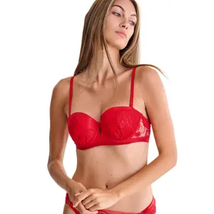 Sujetador bandeau balconet multiposiciones mujer Lisca Miracle image-4