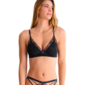 Sujetador bralette de triángulo sin aros para mujer Lisca Destiny image-1