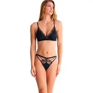 Sujetador bralette de triángulo sin aros para mujer Lisca Destiny image-3