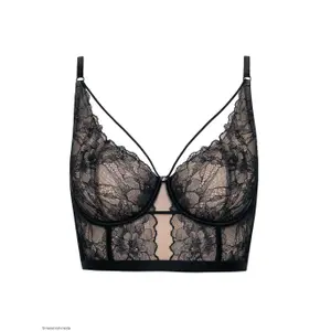 Underwired bustier bra for women Lisca Destiny image-0