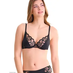 Underwired bra for women Lisca Shiny Secret Mariage image-1