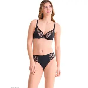 Underwired bra for women Lisca Shiny Secret Mariage image-3