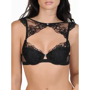 Halsband met decoratieve schouderbanden voor dames Lisca Queen Rose image-0