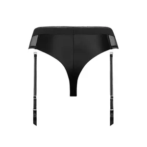 Hohe taillierte Brazilian-Culotte mit abnehmbaren Straps für Frauen Lisca Eminence image-3