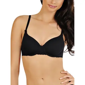Women's cotton moulded bra Lisca Anja image-0