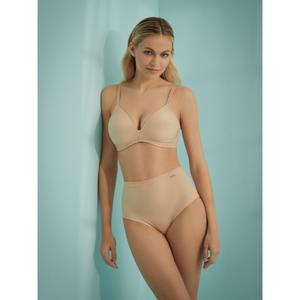 Non-padded plunge bra without underwire for women Lisca Laura image-4