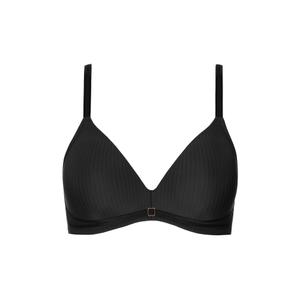 Non-padded plunge bra without underwire for women Lisca Laura image-4