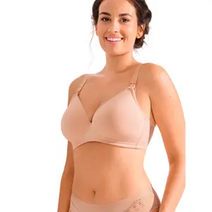 Sutiã de amamentação moldado sem aros mulher Lisca Lucy image-5