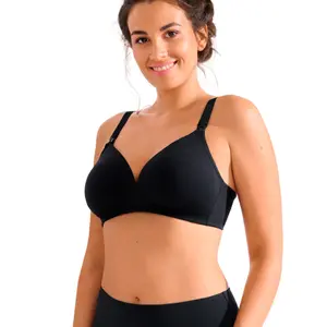 Sutiã de amamentação moldado sem aros mulher Lisca Lucy image-1