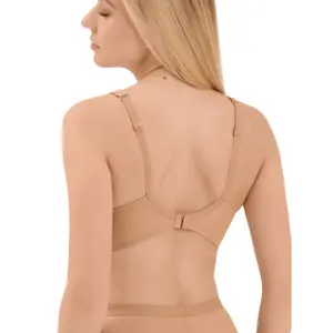 Soutien-gorge préformé décolleté profond sans armatures femme Lisca Maya image-4