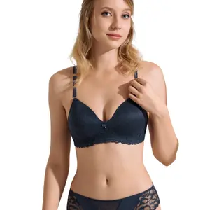 Voorgelakt bh zonder beugels voor dames Lisca Naty image-0