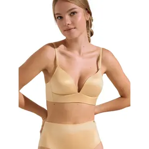 Women's non-wired triangle padded bra Lisca Naomi image-1