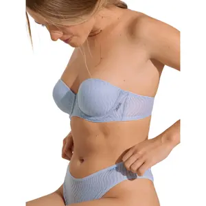 Sostén bandeau balconet preformado mujer Lisca Nikki image-1