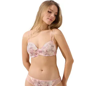 Voorgelakt bh zonder beugels voor dames Lisca Olena image-0