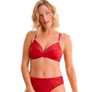 Voorgelakt bh zonder beugels voor dames Lisca Princess image-0