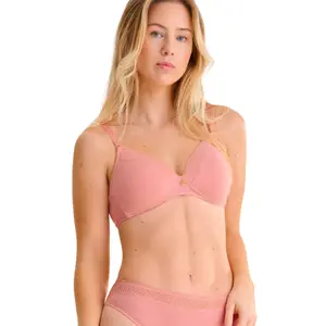 Voorgelakt bh zonder beugels voor dames Lisca RIA image-0