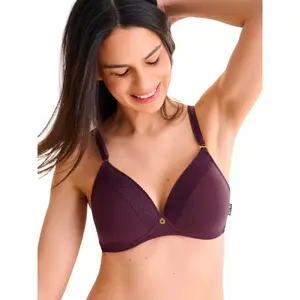 Voorgelakt bh zonder beugels voor dames Lisca RIA image-4