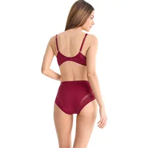 Biustonosz usztywniany bawełniany i elastanowy damski Lisca Ruby image-4