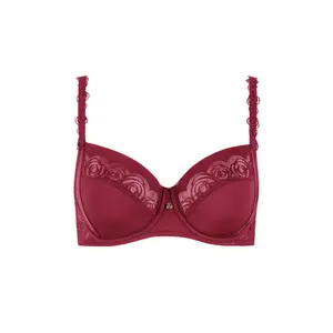 Biustonosz usztywniany bawełniany i elastanowy damski Lisca Ruby image-6