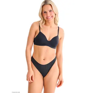 Bügeloser Damen-BH mit vorgeformten Cups Lisca Tia image-3