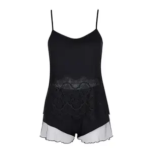 Pyjama short met top voor dames Lisca Diva image-3