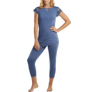 Pyjama leggings voor dames Lisca Juliette image-1