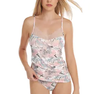 Débardeur caraco à fines bretelles femme Lisca Lilly image-0