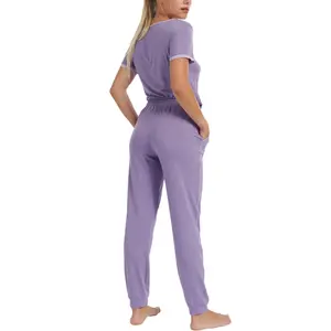 Pyjamahose Damen Lisca Laura image-4