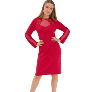 Women's long-sleeved t-shirt dress Lisca Sympathy image-1