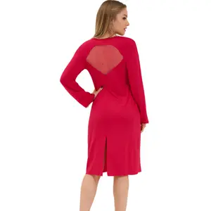 Women's long-sleeved t-shirt dress Lisca Sympathy image-3