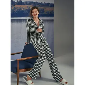 Koszula nocna damska z długim rękawem Lisca Mia image-6